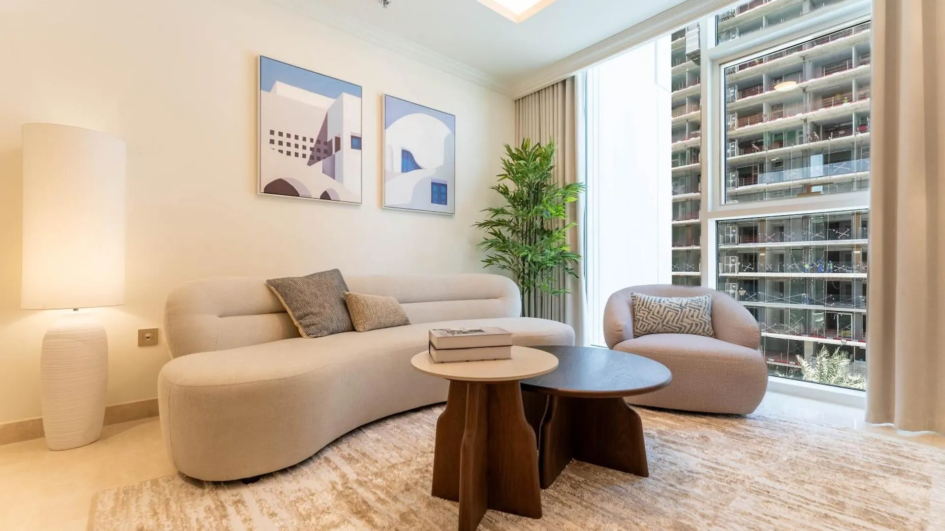דובאי Fam Living 1Br Coastal Stay Palace Beach Residence דירה